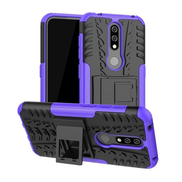 Offroad Nokia 4.2 kuoret - Violetti Purple