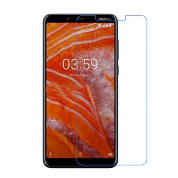 Nokia 3.1 Plus ultra klar LCD skærmbeskyttelse Transparent