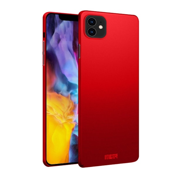 MOFI iPhone 12 Mini slim shield kotelot - Punainen Red