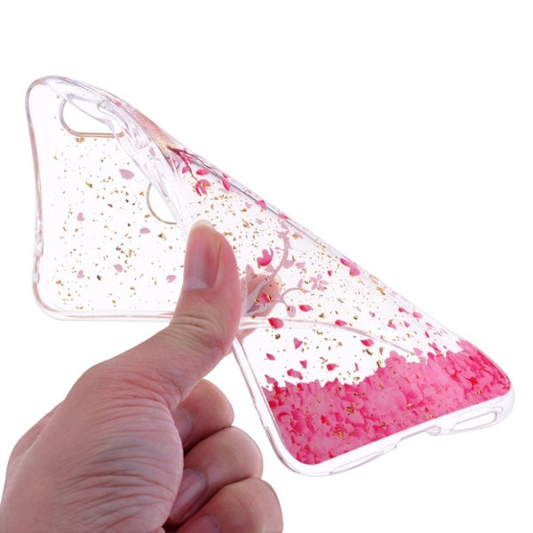 Deco Xiaomi Redmi Note 7 / Xiaomi Redmi Note 7S / Xiaomi Redmi Note 7 Pro skal - Fallande Blommor Rosa