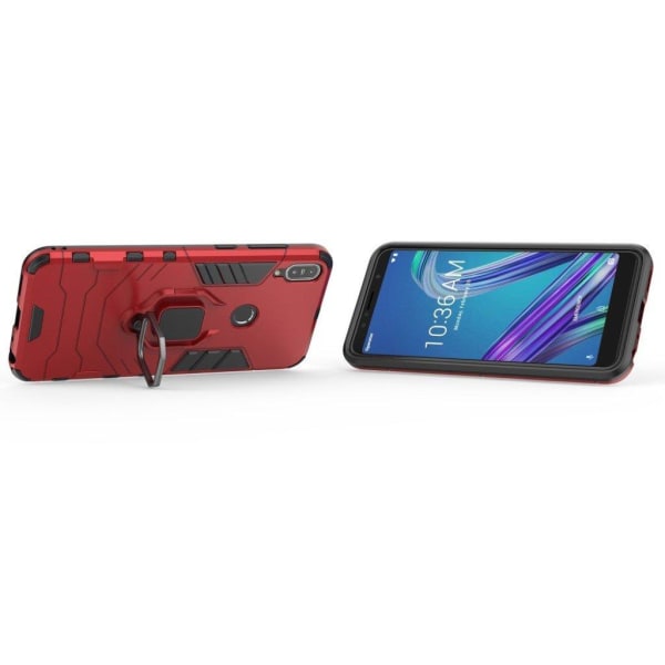 Ring Guard kotelo - ASUS ZenFone Max Pro (ZB602KL) - Punainen Red