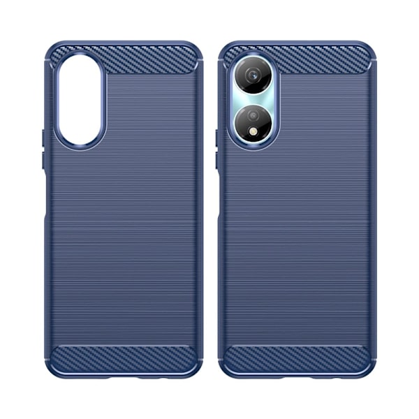 Carbon Flex Honor X5 Plus / Huawei Enjoy 40C cover - Blå Blue
