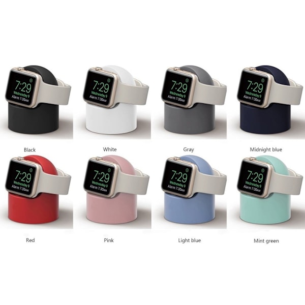 Universel Apple Watch Unik stand og oplader display - Sort Black