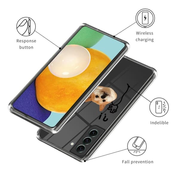 Deco Samsung Galaxy S24 Plus skal - Överlämnande Hund Brun