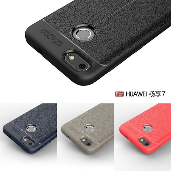 Huawei P9 Lite Mini design suojakuori - Harmaa Silver grey