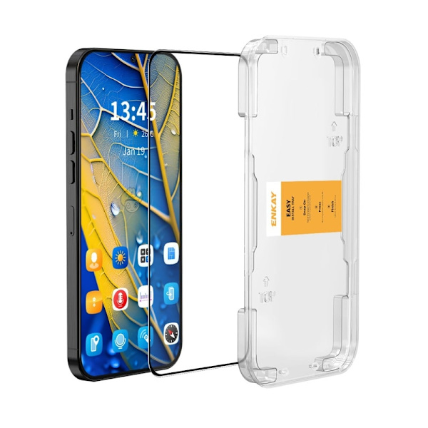 Holdbart og slagresistent Google Pixel 9 Pro beskyttelsesglas Transparent