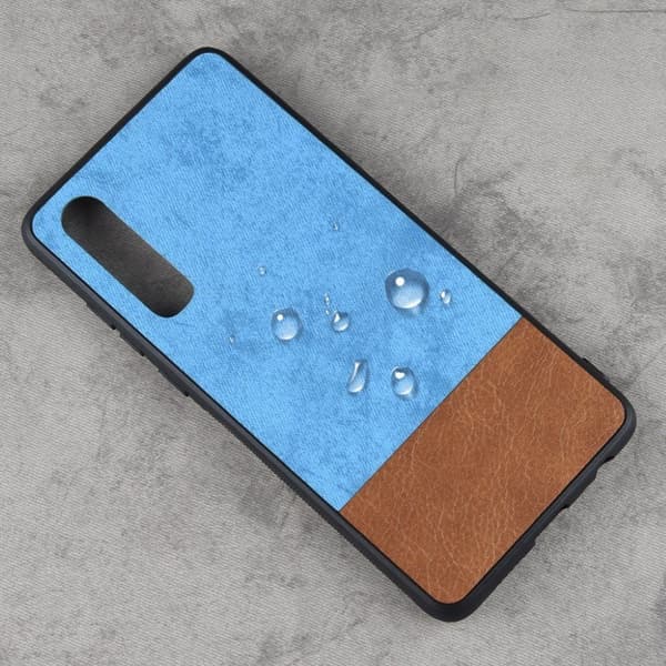 Huawei P30 Tofarget Hybrid Etui - Blå Blue