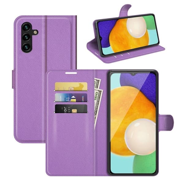 Classic Samsung Galaxy A13 5G Flippetui - Lilla Purple
