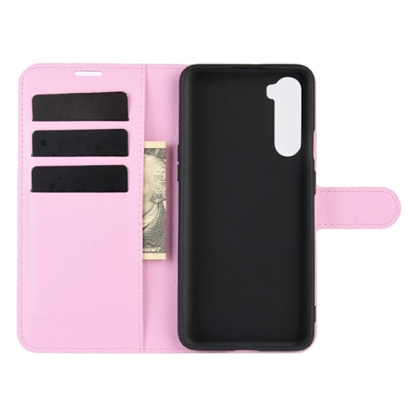 Classic OnePlus Nord Flip Etui - Lyserød Pink