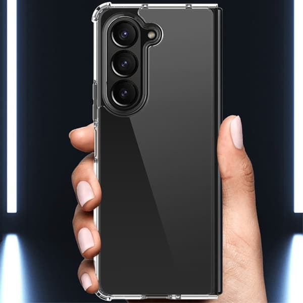 Lux-Case Airbag-deksel for Samsung Galaxy Z Fold5 Transparent