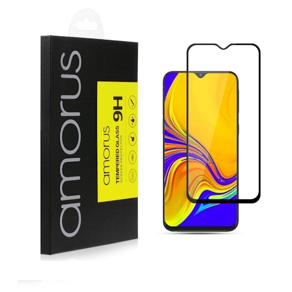 AMORUS Samsung Galaxy A50 silk tempered glass screen protector Transparent