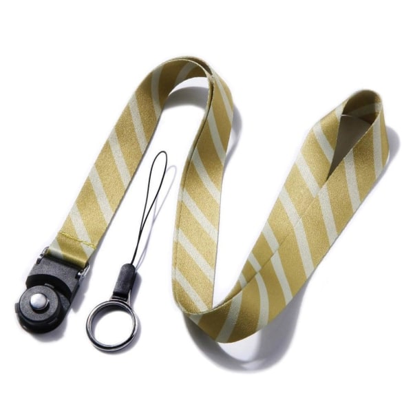 Cool pattern detachable ring and strap - Champagne Yellow Gul