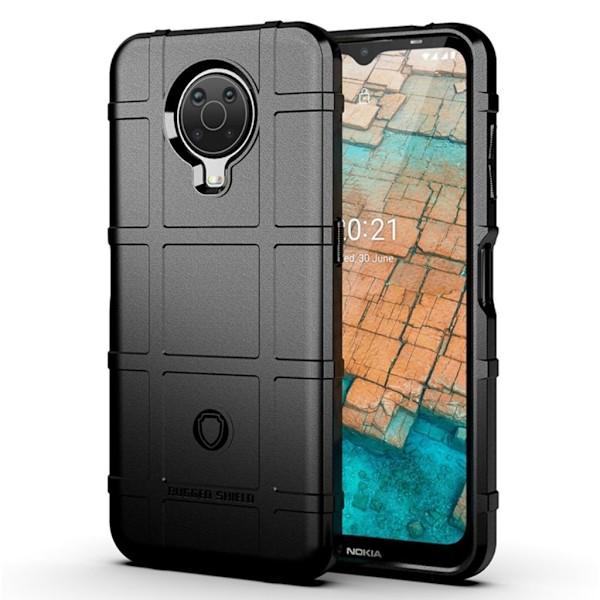 Rugged Shield Etui Nokia G10 / G20 - Svart Black