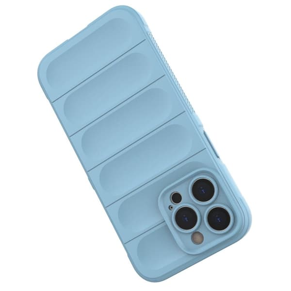 Deksel med mykt grep for iPhone 14 Pro - Babyblå Blue