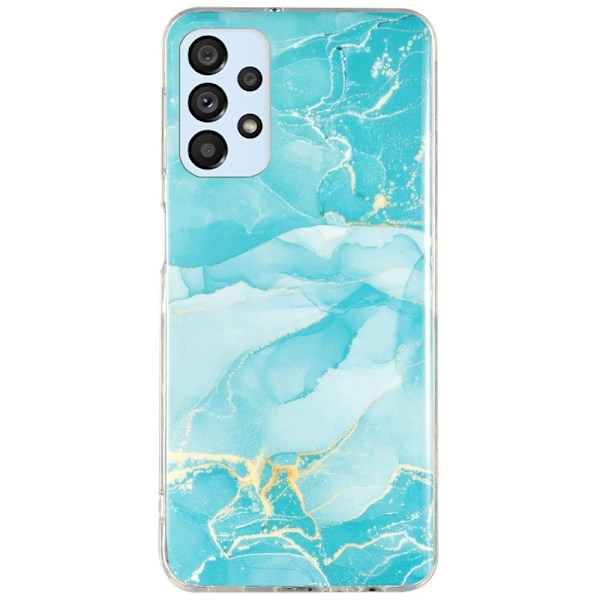 Marmormotiv Samsung Galaxy A53 5G skal - Grön Grön