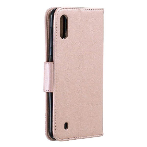 Butterfly Samsung Galaxy A10 kotelot - Ruusukulta Pink