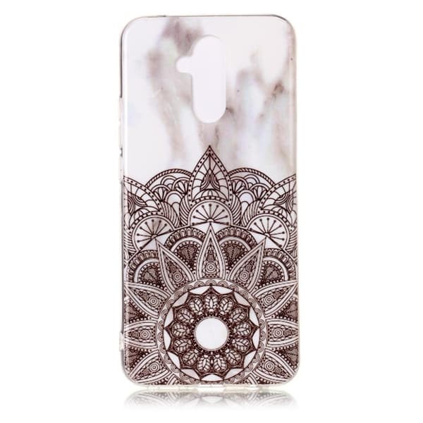 Marmormotiv Huawei Mate 20 Lite skal - Mandala Brun