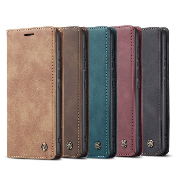 CaseMe Samsung Galaxy S21 Plus Vintage-fodral - Blå Blå