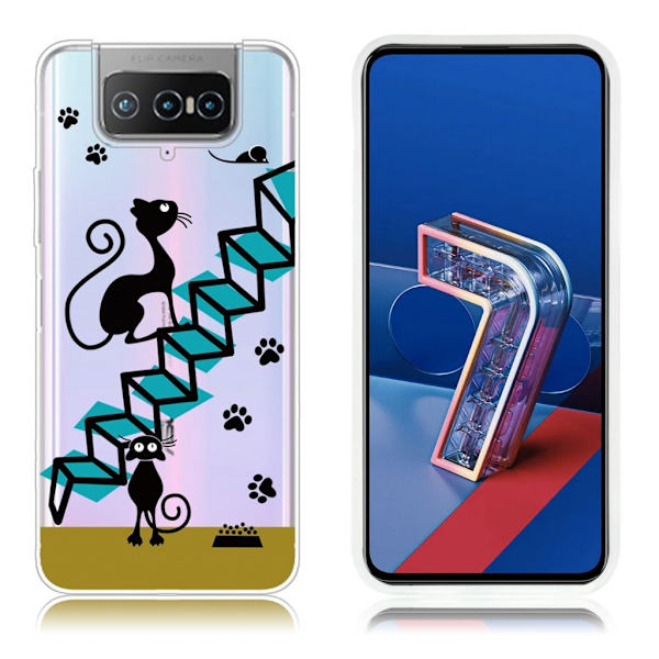 Deco Asus Zenfone 7 Pro cover - Sort Black