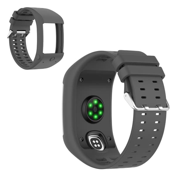 Polar M600 silikone urrem - Grå Silver grey