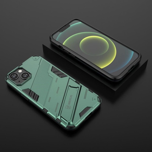 Shockproof Hybrid Suojakuori With A Modern Touch For iPhone 14 - Vihreä Green