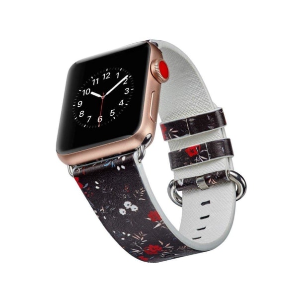 Apple Watch Series 4 40mm kellolle kuviollinen aito nahkainen va Multicolor