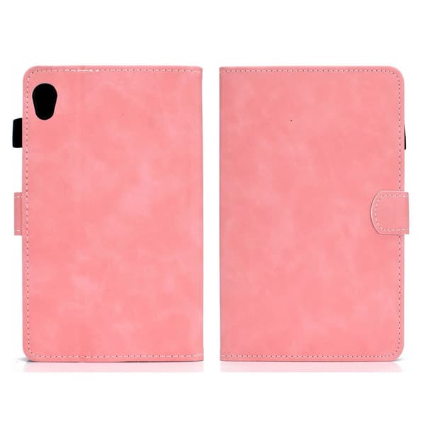 Lenovo Tab M10 HD Gen 2 läderfodral i mikrofiber - Rosa Rosa
