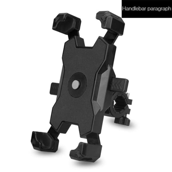 Universal BG-116 telefonholder til cykel/motorcykel - Styr / Sort Black