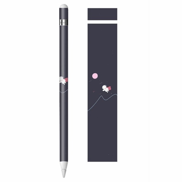 Apple Pencil cool sticker - Astronaut and Beyond Black