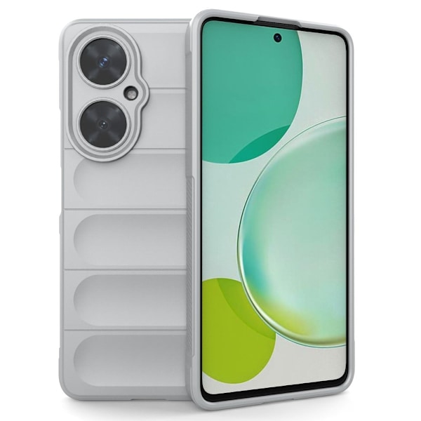 Mjukt greppformat Huawei Nova 11i skal - Silver/Grå Silvergrå