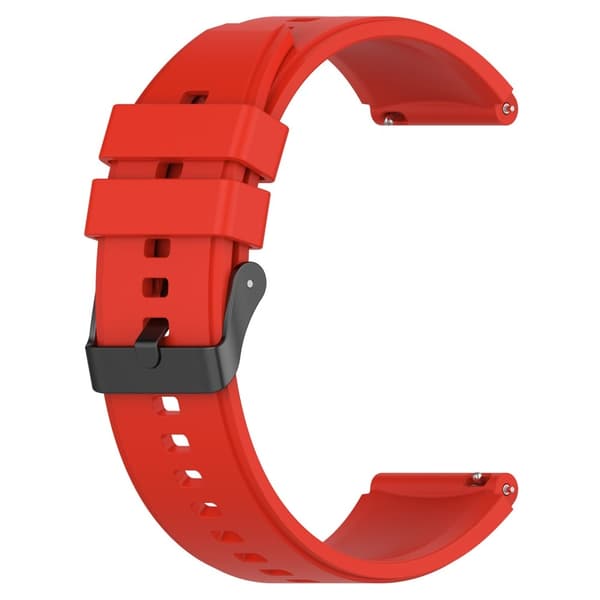 22mm silikonihihna Huawei Watch 4 / 3 / 3 Pro - Punainen Red