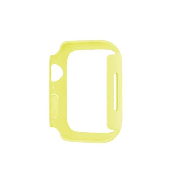 Apple Watch (45 mm) enkelt gummiert deksel - Gul Yellow