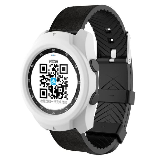 Ticwatch Pro Myk Silikonramme - Hvit White