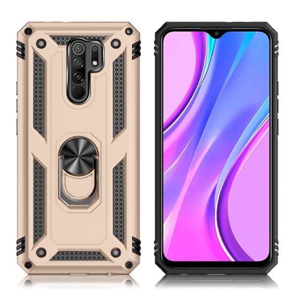 Bofink Combat Xiaomi Redmi 9 Etui - Guld Gold