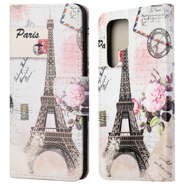 Wonderland Samsung Galaxy S23 Ultra Flip Etui - Tårn Multicolor