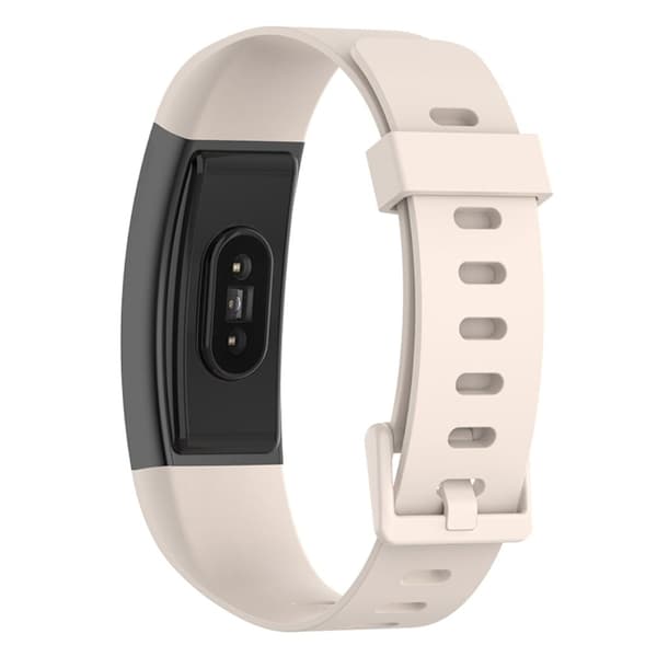 Realme Band klockarmband i silikon - Elfenben Vit Vit