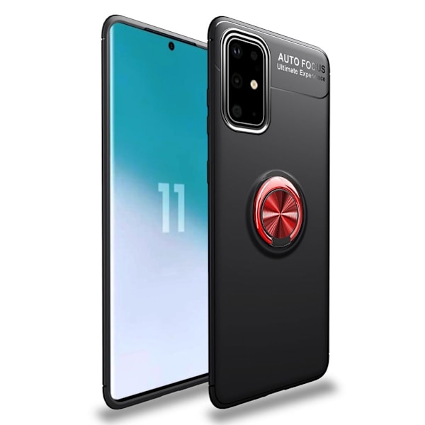 Ringo cover - Samsung Galaxy S20 Plus - Sort / Rød Black