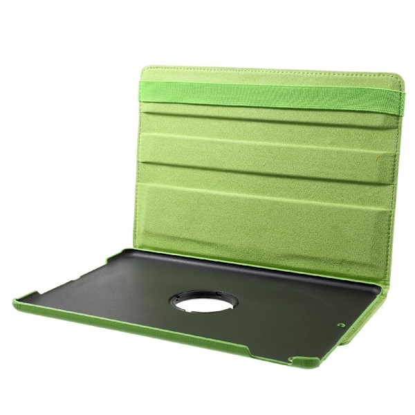 iPad Pro 10.5 Læder etui med roterende stand - Grøn Green