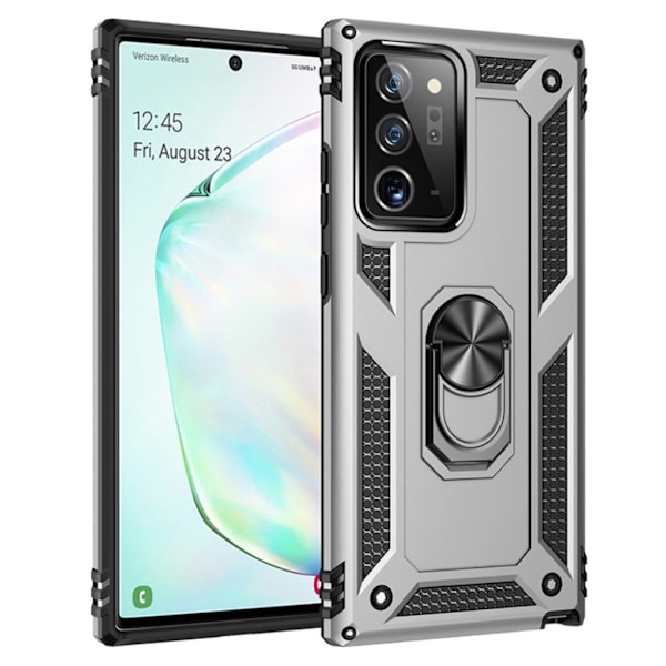 Bofink Combat Samsung Galaxy Note 20 Ultra Etui - Sølv Silver grey