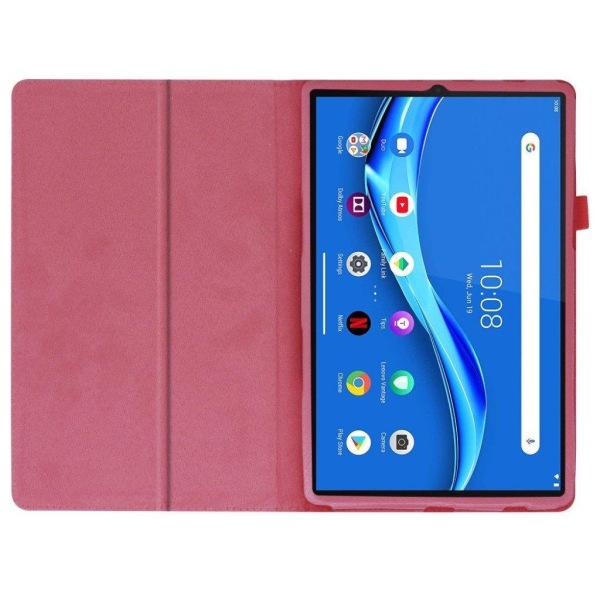 Lenovo Tab M10 HD Gen 2 litchi tekstur læder Etui - Rose Pink