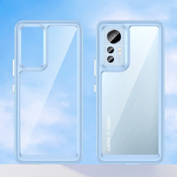 Xiaomi 12 Lite smart akryldeksel - Babyblå Blue