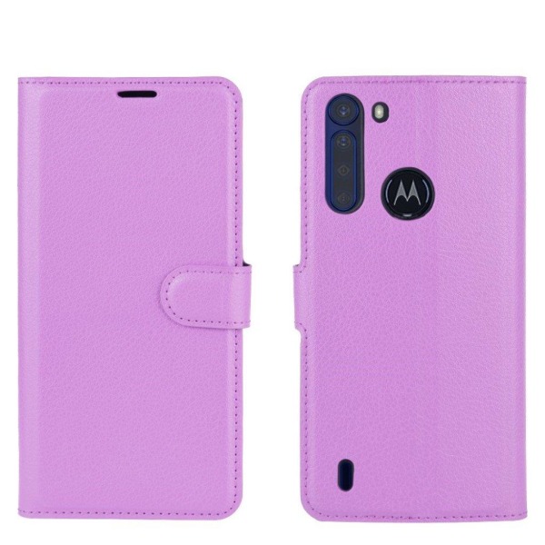 Classic Motorola One Fusion fodral - Rosa Rosa