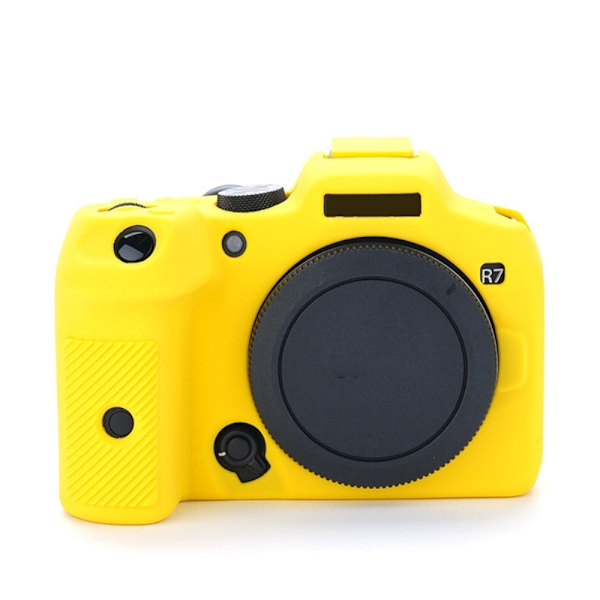 Canon EOS R7 silikoneovertræk - Gul Yellow