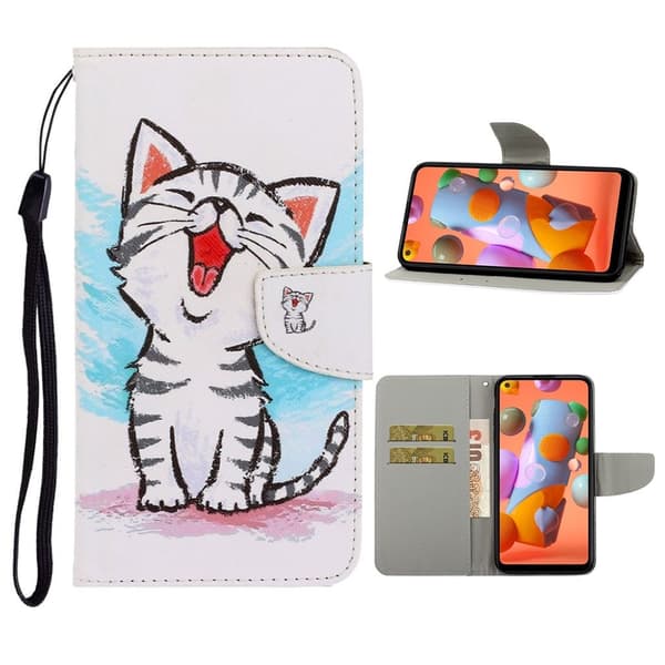 Wonderland Huawei P40 Lite / Nova 6 SE Etui - Kat White