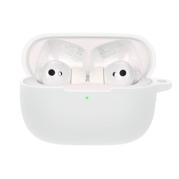 Honor Earbuds 3 Pro silicone case with buckle - White White