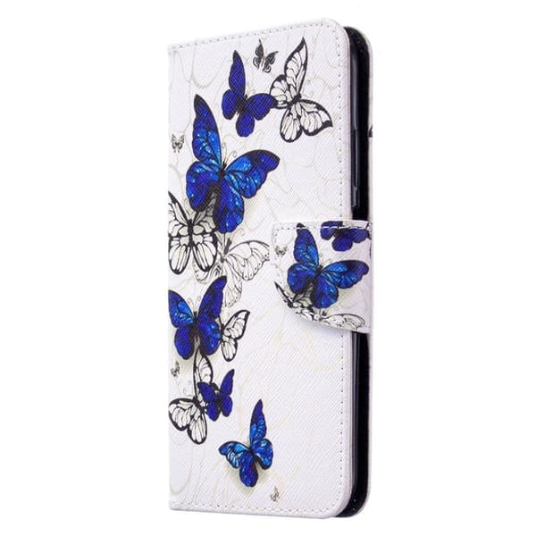 Wonderland Huawei P40 Lite / Nova 6 SE kotelot - Siniset Perhoset Blue