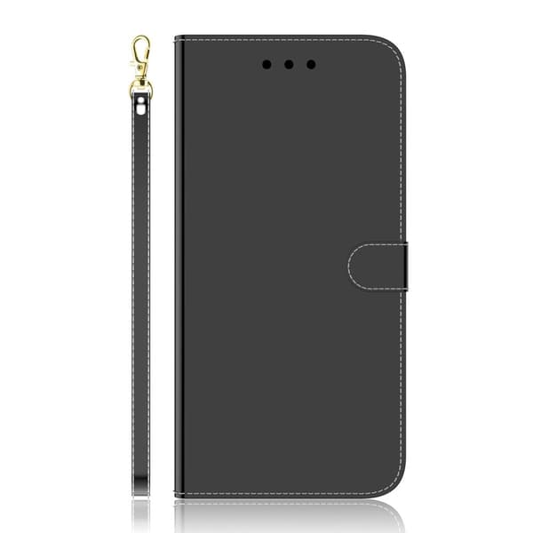 Mirror Sony Xperia 10 III Lite Flip Suojakotelo - Musta Black