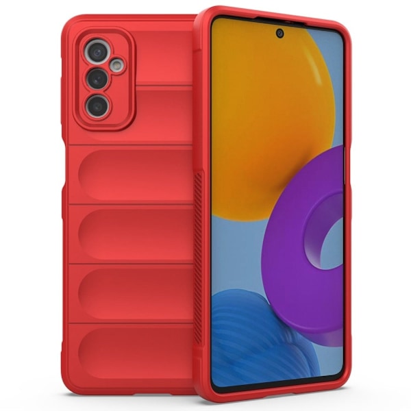 Mjukt greppformat Samsung Galaxy M52 5G skal - Röd Röd