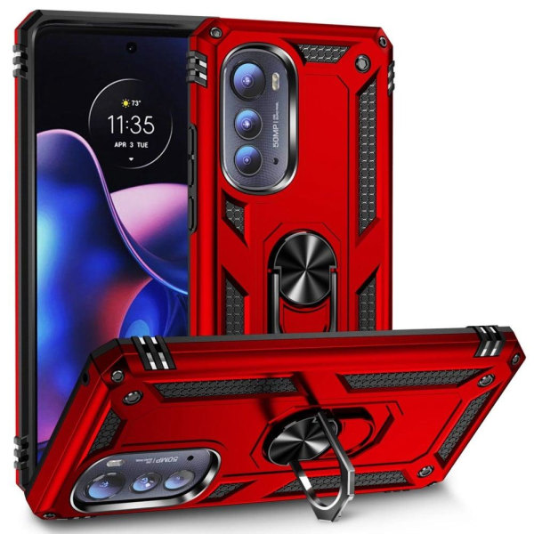 Bofink Combat Motorola Moto Edge 2022 Etui - Rød Red