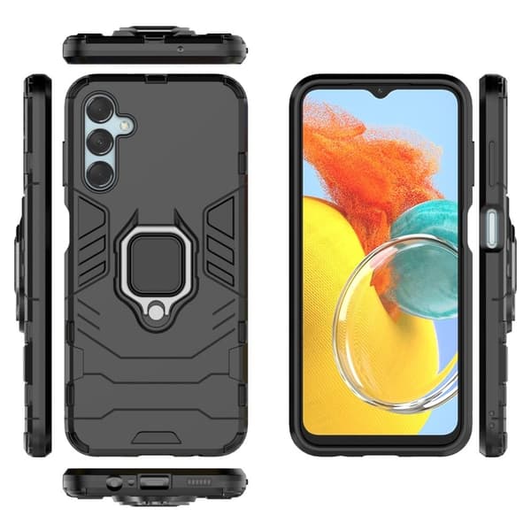 Ring Guard-etui - Samsung Galaxy M14 - Svart Black